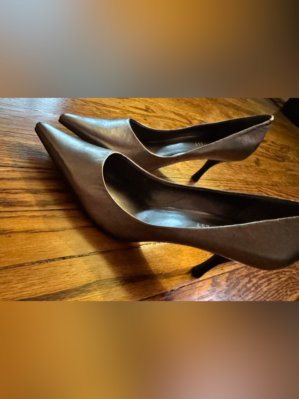 Nine West Elegant Gray Women's Heels